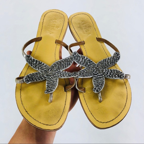 aspiga Shoes - Aspiga Women’s Starfish Sandals Flip Flops Sz 8